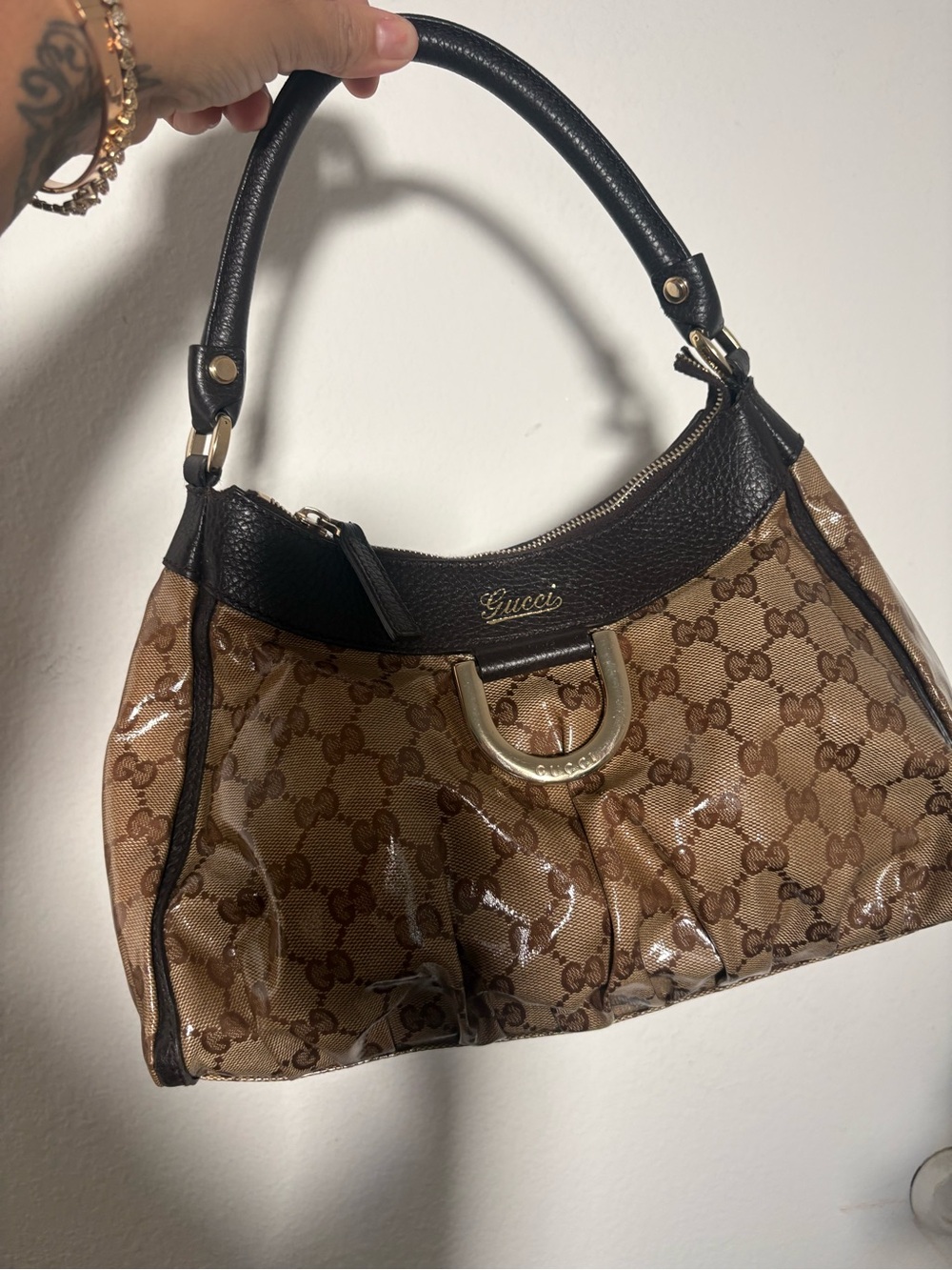 Gucci abbey d ring shoulder bag